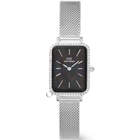 Daniel Wellington DW Watch Quadro Crystal Zodiac Sterling 20x26mm Silver